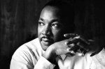 Seattle Times photo of Dr. Martin Luther King Jr. 